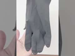 Los guantes disponibles mecánicos automotrices del látex pulverizan guantes libres del examen