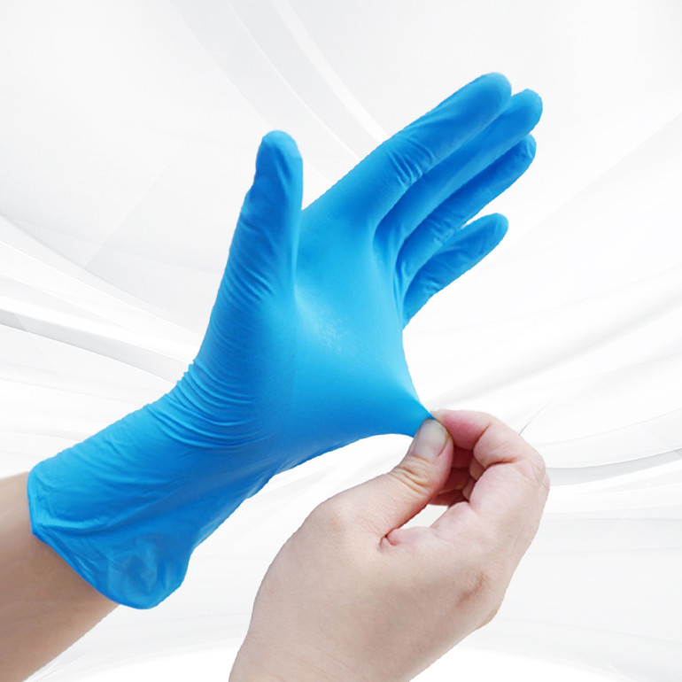 Guantes de PVC desechables OEM tamaño M para limpieza segura y fácil