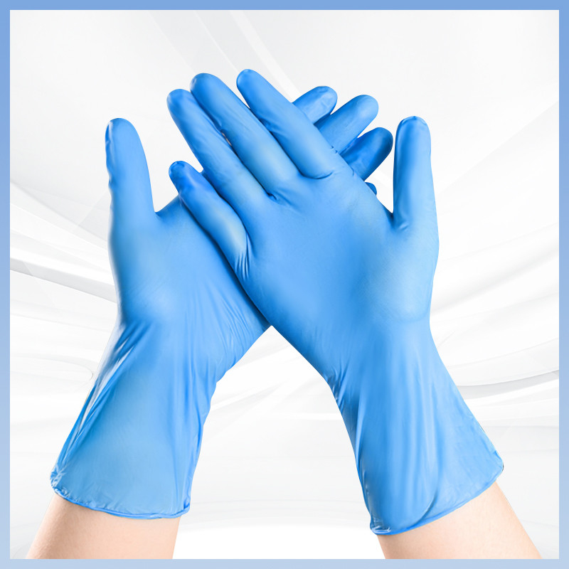 FDA Guantes de PVC desechables para piscinas seguras e higiénicas Color azul