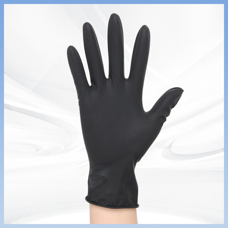 Guantes de látex con logotipo personalizable Guantes de látex desechables para limpieza y preparación de alimentos