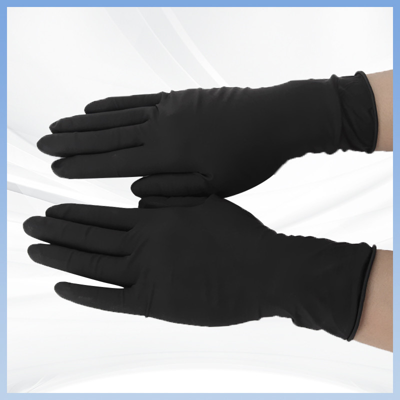 Guantes de látex con logotipo personalizable Guantes de látex desechables para limpieza y preparación de alimentos